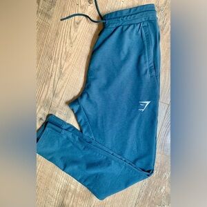 Gymshark Blue Joggers with Drawstring SZ Small